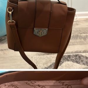 Small brown double straps Marc New York never been used purse